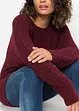 Grobstrick-Pullover, bonprix