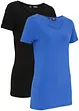 Long t-shirt de sport (lot de 2), bonprix