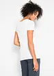 Longshirt mit Schriftzug (2er Pack), bonprix