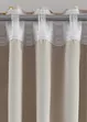 Abdunkelnder Vorhang mit dekorativem Glanzdruck (1er Pack), bonprix