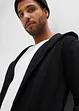 Kapuzen-Sweatjacke aus Bio Baumwolle, lang, RAINBOW