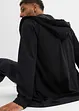 Kapuzen-Sweatjacke aus Bio Baumwolle, lang, RAINBOW