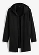 Kapuzen-Sweatjacke aus Bio Baumwolle, lang, RAINBOW