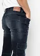 Slim Fit Cargo-Stretch-Jeans, Straight, bonprix