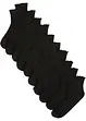 Halbsocken  mit Wellenkante mit Bio-Baumwolle (20er Pack), bpc bonprix collection