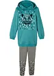 Sweatshirt und Leggings aus Bio-Baumwoll-Mix (2-tlg.Set), bonprix