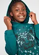 Sweatshirt und Leggings aus Bio-Baumwoll-Mix (2-tlg.Set), bonprix