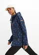 Wasserabweisende Softshelljacke mit Blumenmuster, bonprix