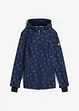 Wasserabweisende Softshelljacke mit Blumenmuster, bonprix