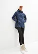 Wasserabweisende Softshelljacke mit Blumenmuster, bonprix