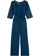 Jumpsuit mit Spitze, bonprix