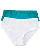 Maxislip mit Spitze (2er Pack), bonprix