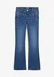 Jean bootcut taille mi-haute, extensible, bonprix