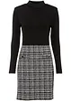 Robe courte à jupe imprimée, bonprix