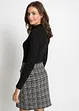 Robe courte à jupe imprimée, bonprix