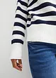 Pull boxy en maille ajourée, bonprix