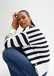 Pull boxy en maille ajourée, bonprix