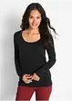Figurbetontes Langarmshirt, bonprix