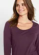 Figurbetontes Langarmshirt, bonprix
