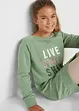 Sweatkleid aus reiner Bio-Baumwolle, bonprix