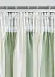 Vorhang mit Streifen und recyceltem Polyester (1er Pack), bonprix