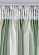 Vorhang mit Streifen und recyceltem Polyester (1er Pack), bonprix