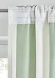 Vorhang mit Streifen und recyceltem Polyester (1er Pack), bonprix