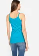 Lot de 3 tops à fines bretelles 100% coton, bonprix