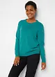Strick-Pullover mit Rundhals-Ausschnitt, bonprix