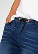 Regular Fit Sweat-Schlupfjeans, Straight, bonprix