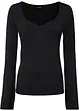 Langarmshirt aus Viskose, bonprix