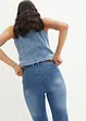 Jean droit taille normale, extensible, bonprix