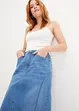 Jeans Rock, Low Waist, Bequembund, bonprix