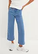 Wide Leg Jeans Mid Waist, cropped, bonprix