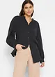 Musselin-Longbluse aus Baumwolle, bonprix
