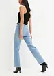 Straight-Jeans, High Waist, Stretch, bonprix