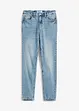 Jean droit taille haute, peu stretch, bonprix