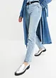 Jean droit taille haute, peu stretch, bonprix