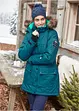 Funktions-Outdoor-Longjacke mit Kapuze, wasserdicht, bonprix