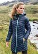 Ultraleichte Stepp-Longjacke im Beutel, bonprix