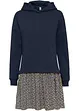 Sweatkleid in 2-in-1 Optik, bonprix