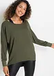 Longshirt mit Top aus Viskose-Mix, bonprix