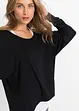 Longshirt mit Top aus Viskose-Mix, bonprix