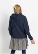 Sweatkleid in 2-in-1 Optik, bonprix