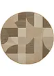 Runder In- und Outdoorteppich in graphischer Musterung, bpc living bonprix collection