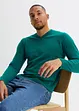 Feinstrickpullover mit V-Ausschnitt, bonprix