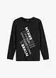 T-shirt manches longues 100% coton, bonprix