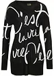 Longpullover mit Schriftzug, bonprix