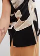 Blouse-tunique en satin, bonprix