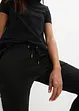 Jogginghose mit Druckknöpfen, schnelltrocknend, bonprix